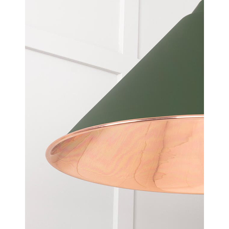 From The Anvil - Hockley Pendant in Heath - Smooth Copper - 49503SH - Choice Handles