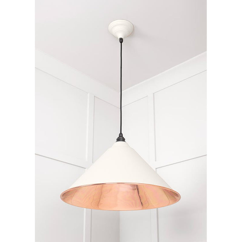 From The Anvil - Hockley Pendant in Teasel - Smooth Copper - 49503STE - Choice Handles