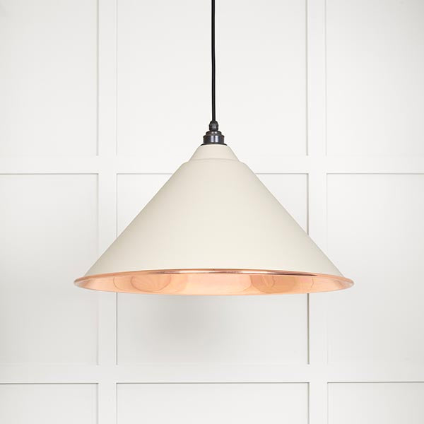 From The Anvil - Hockley Pendant in Teasel - Smooth Copper - 49503STE - Choice Handles