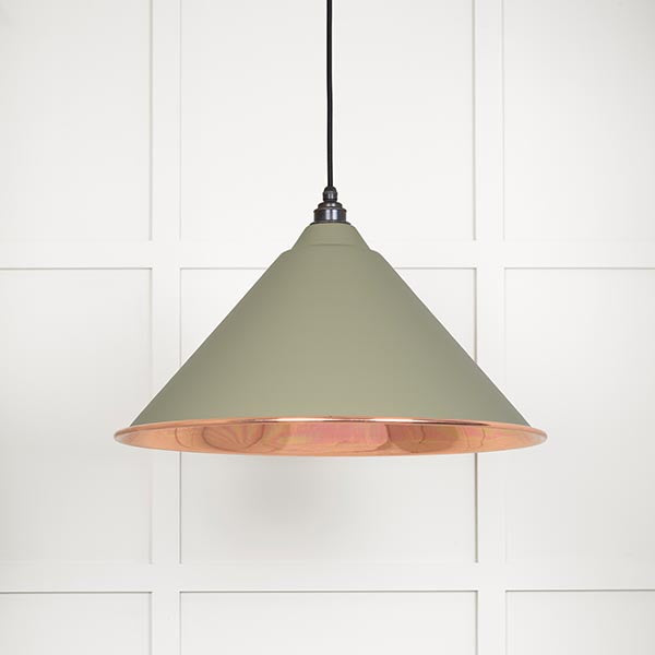 From The Anvil - Hockley Pendant in Tump - Smooth Copper - 49503STU - Choice Handles