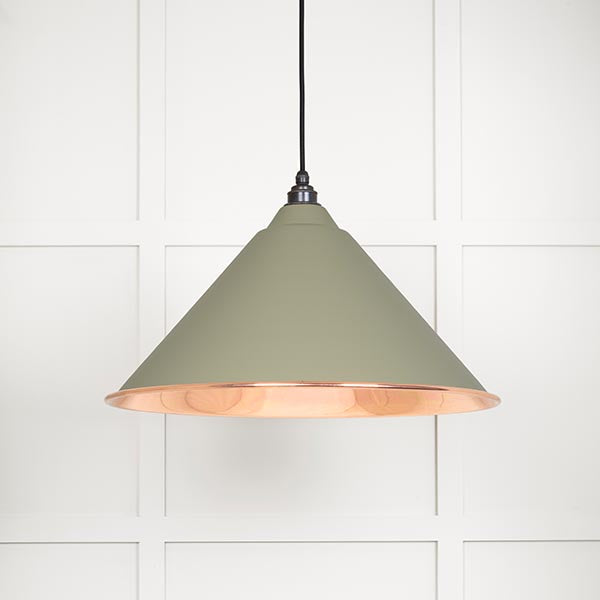 From The Anvil - Hockley Pendant in Tump - Smooth Copper - 49503STU - Choice Handles