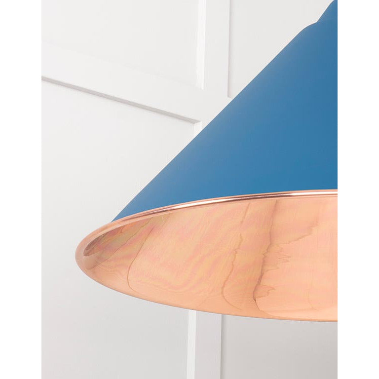 From The Anvil - Hockley Pendant in Upstream - Smooth Copper - 49503SU - Choice Handles