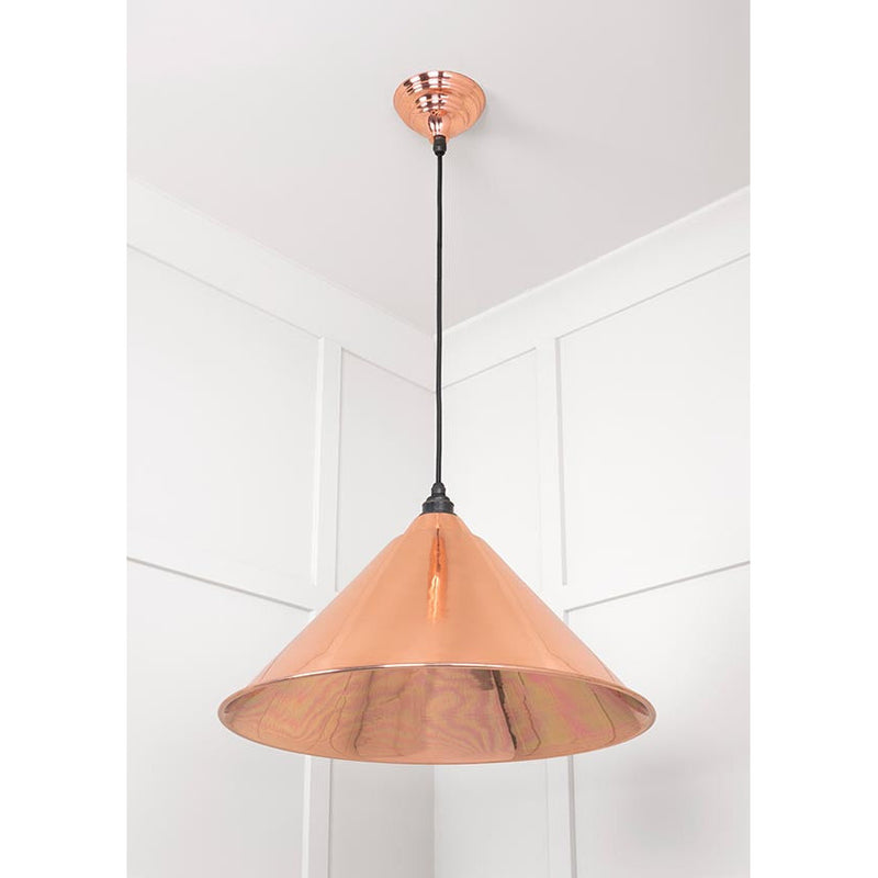 From The Anvil - Hockley Pendant - Smooth Copper - 49503S - Choice Handles