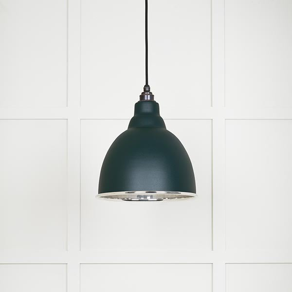 From The Anvil - Brindley Pendant in Dingle - Smooth Nickel - 49504DI - Choice Handles