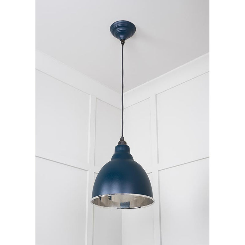 From The Anvil - Brindley Pendant in Dusk - Smooth Nickel - 49504DU - Choice Handles