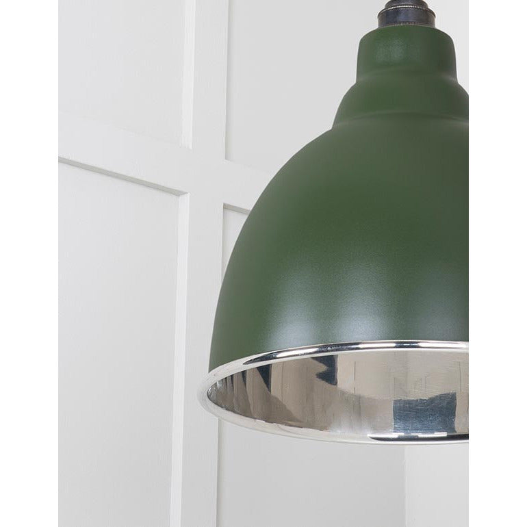 From The Anvil - Brindley Pendant in Heath - Smooth Nickel - 49504H - Choice Handles