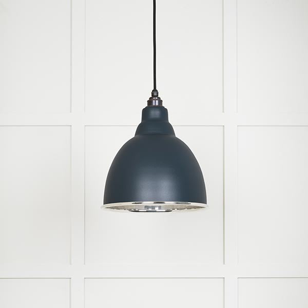 From The Anvil - Brindley Pendant in Soot - Smooth Nickel - 49504SO - Choice Handles