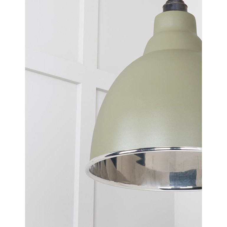 From The Anvil - Brindley Pendant in Tump - Smooth Nickel - 49504TU - Choice Handles