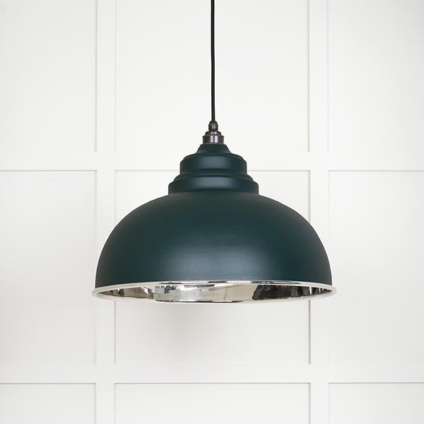 From The Anvil - Harborne Pendant in Dingle - Smooth Nickel - 49505DI - Choice Handles