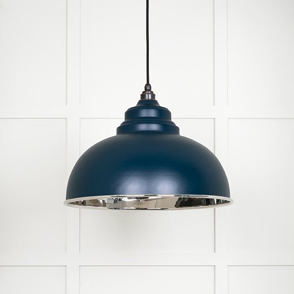 From The Anvil - Harborne Pendant in Dusk - Smooth Nickel - 49505DU - Choice Handles