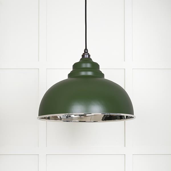 From The Anvil - Harborne Pendant in Heath - Smooth Nickel - 49505H - Choice Handles