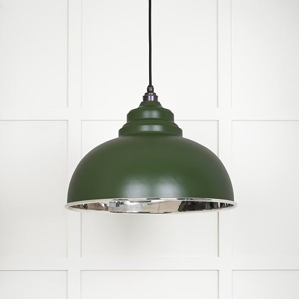 From The Anvil - Harborne Pendant in Heath - Smooth Nickel - 49505H - Choice Handles