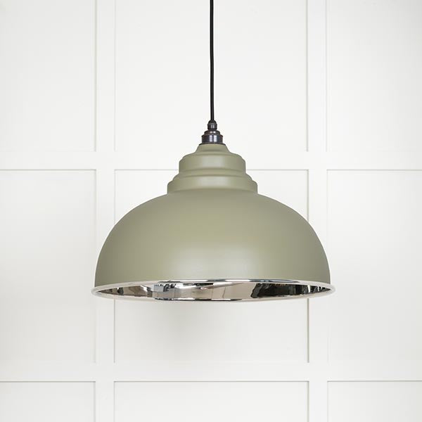 From The Anvil - Harborne Pendant in Tump - Smooth Nickel - 49505TU - Choice Handles