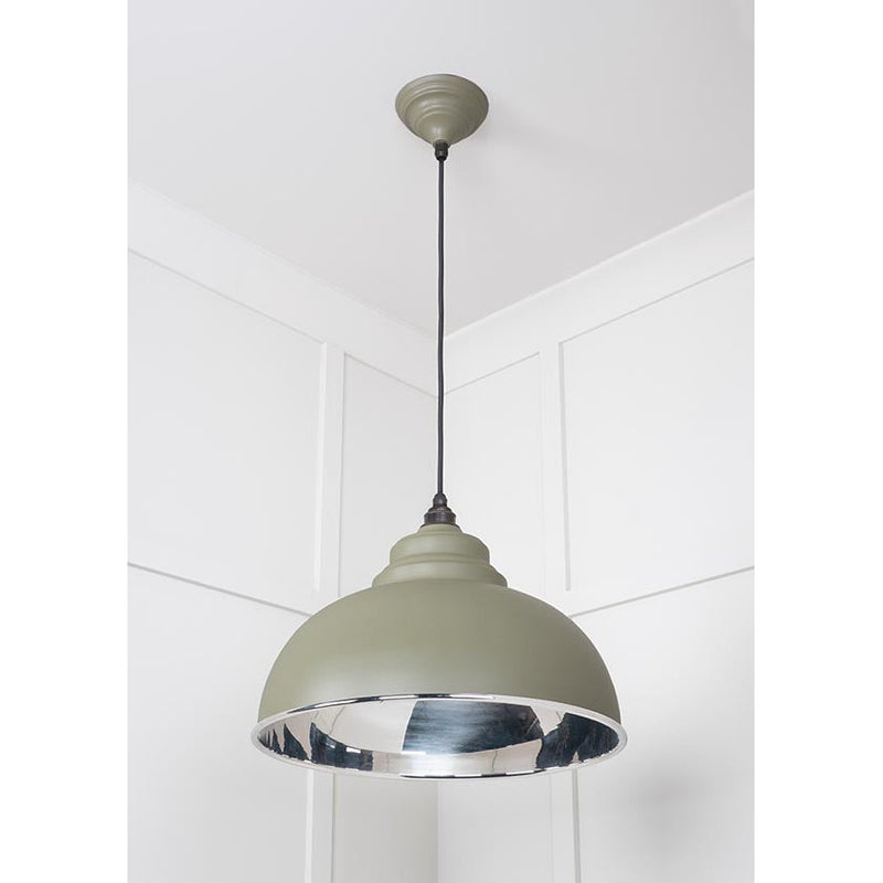 From The Anvil - Harborne Pendant in Tump - Smooth Nickel - 49505TU - Choice Handles