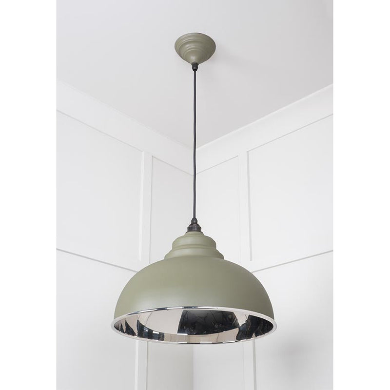 From The Anvil - Harborne Pendant in Tump - Smooth Nickel - 49505TU - Choice Handles