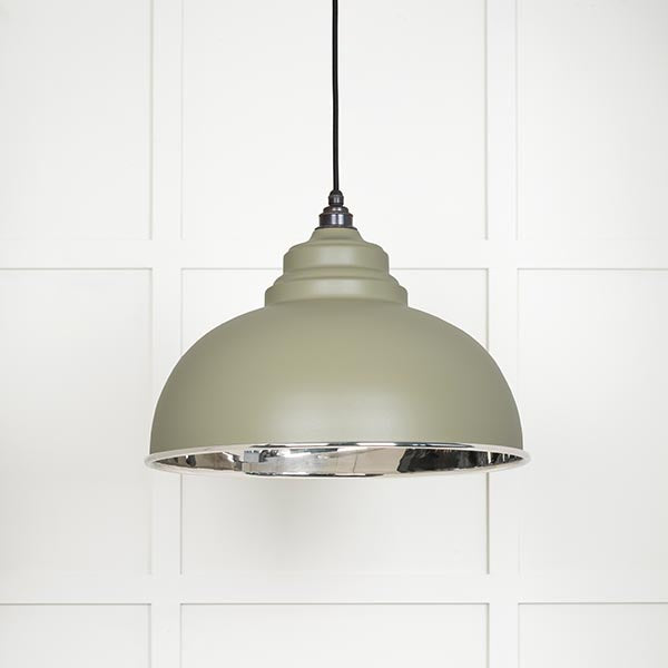 From The Anvil - Harborne Pendant in Tump - Smooth Nickel - 49505TU - Choice Handles