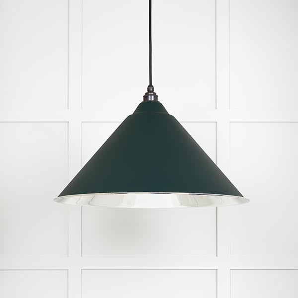 From The Anvil - Hockley Pendant in Dingle - Smooth Nickel - 49506DI - Choice Handles