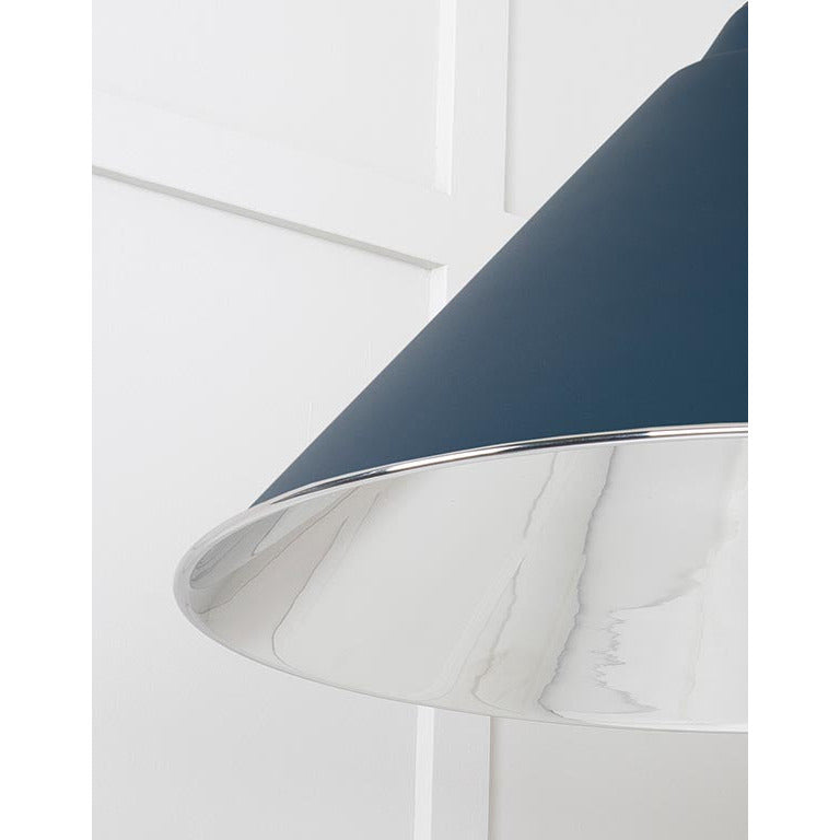 From The Anvil - Hockley Pendant in Dusk - Smooth Nickel - 49506DU - Choice Handles