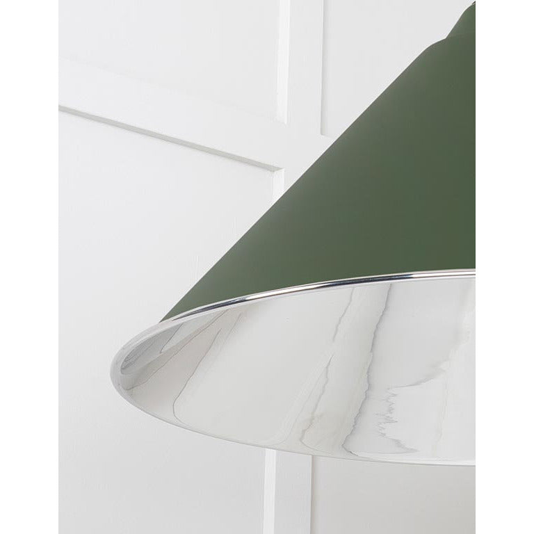 From The Anvil - Hockley Pendant in Heath - Smooth Nickel - 49506H - Choice Handles