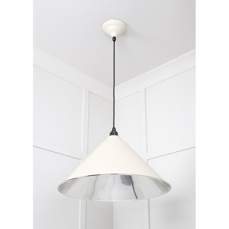 From The Anvil - Hockley Pendant in Teasel - Smooth Nickel - 49506TE - Choice Handles