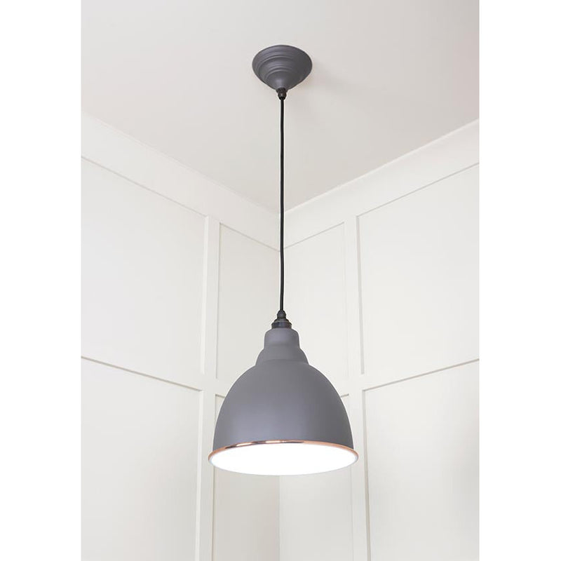 From The Anvil - Brindley Pendant in Bluff - Accent - 49507BL - Choice Handles