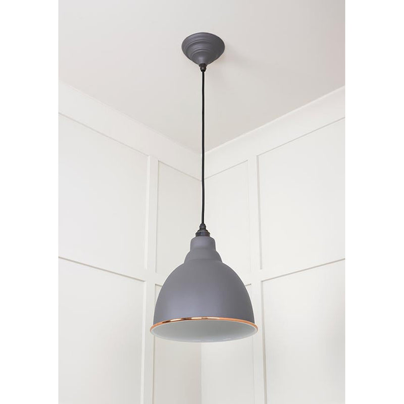 From The Anvil - Brindley Pendant in Bluff - Accent - 49507BL - Choice Handles