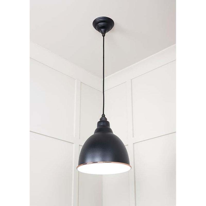 From The Anvil - Brindley Pendant in Elan Black - Accent - 49507EB - Choice Handles