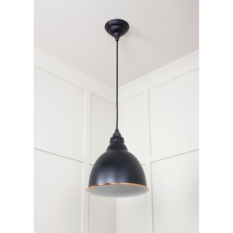 From The Anvil - Brindley Pendant in Elan Black - Accent - 49507EB - Choice Handles