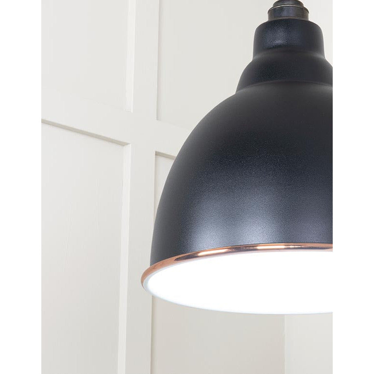 From The Anvil - Brindley Pendant in Elan Black - Accent - 49507EB - Choice Handles