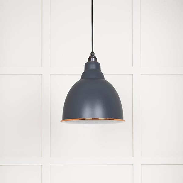 From The Anvil - Brindley Pendant in Slate - Accent - 49507SL - Choice Handles