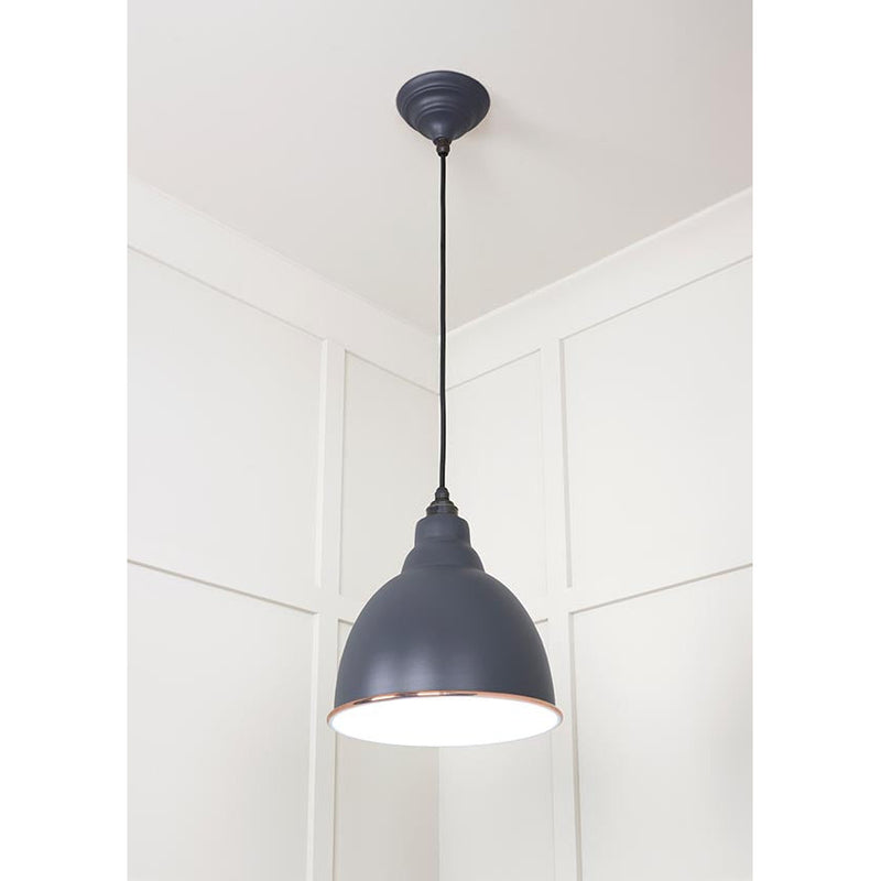 From The Anvil - Brindley Pendant in Slate - Accent - 49507SL - Choice Handles