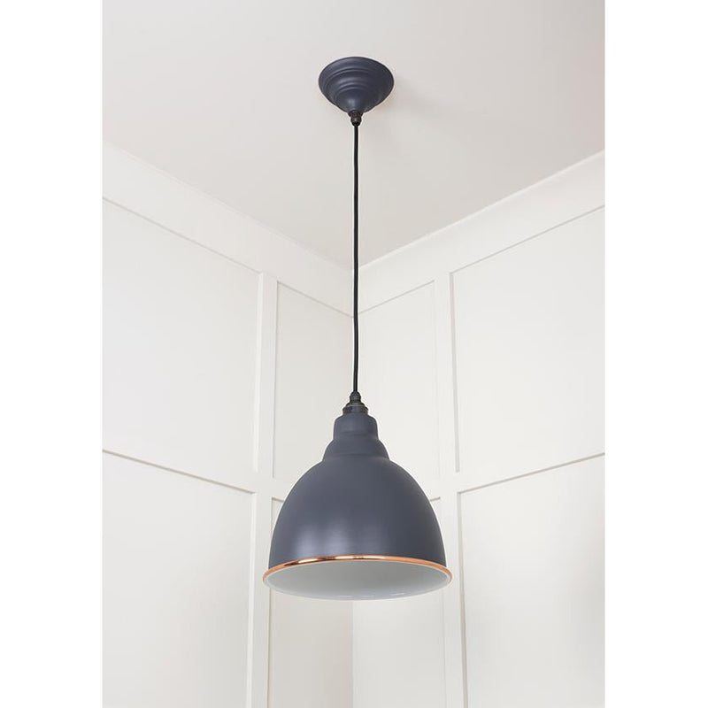 From The Anvil - Brindley Pendant in Slate - Accent - 49507SL - Choice Handles