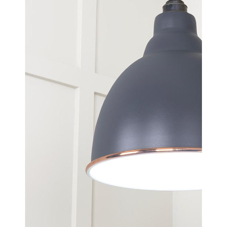 From The Anvil - Brindley Pendant in Slate - Accent - 49507SL - Choice Handles