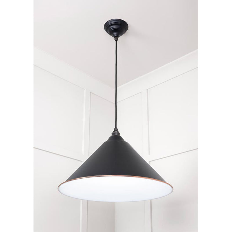 From The Anvil - Hockley Pendant in Elan Black - Accent - 49510EB - Choice Handles