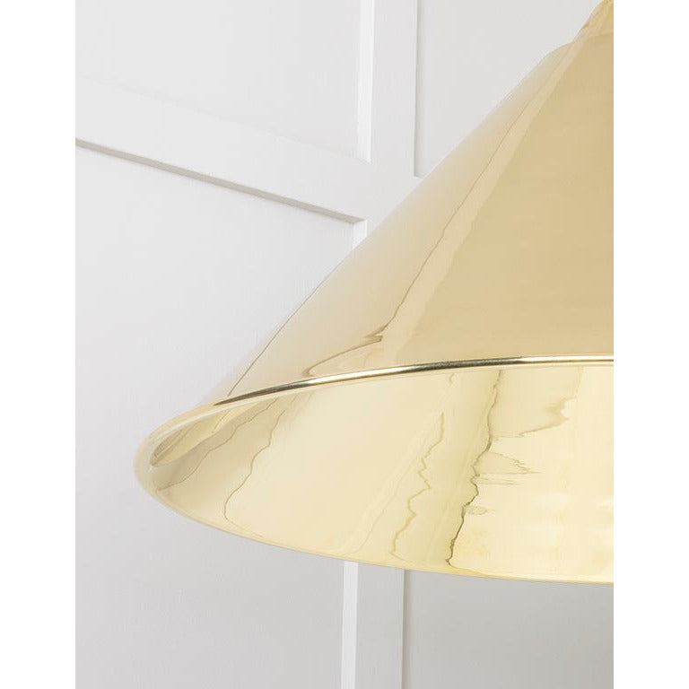 From The Anvil - Hockley Pendant - Smooth Brass - 49524 - Choice Handles