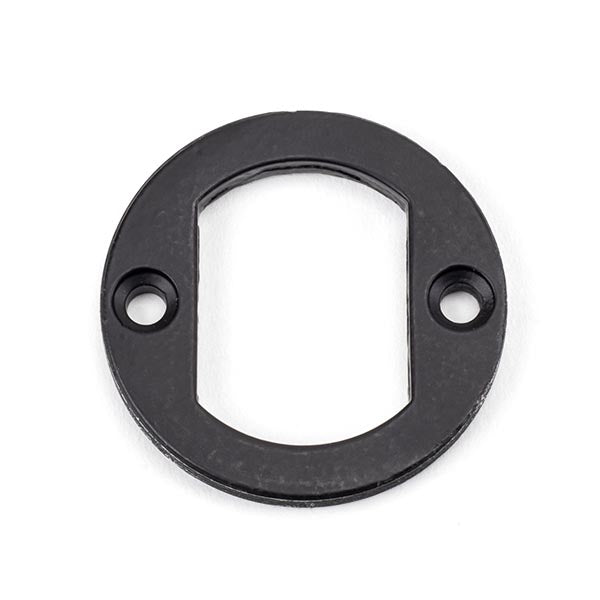 From The Anvil - Round Escutcheon (Square) - Matt Black - 49539 - Choice Handles