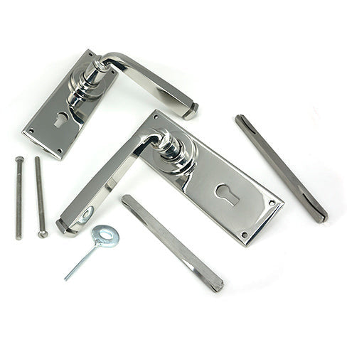 From The Anvil - Avon Lever Lock Set - Polished Marine SS (316) - 49825 - Choice Handles