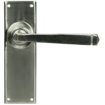 From The Anvil - Avon Lever Latch Set - Satin Marine SS (316) - 49826 - Choice Handles