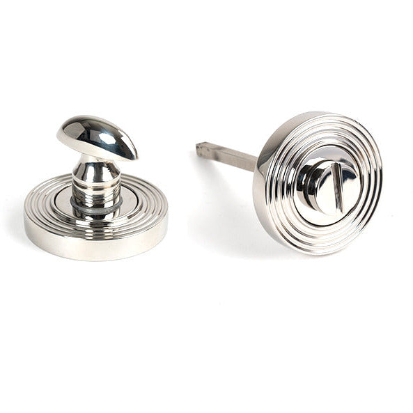 From The Anvil - Round Thumbturn Set (Beehive) - Polished Marine SS (316) - 49862 - Choice Handles