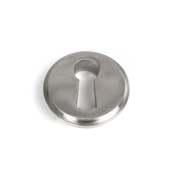 From The Anvil - Round Escutcheon (Plain) - Satin Marine SS (316) - 49864 - Choice Handles