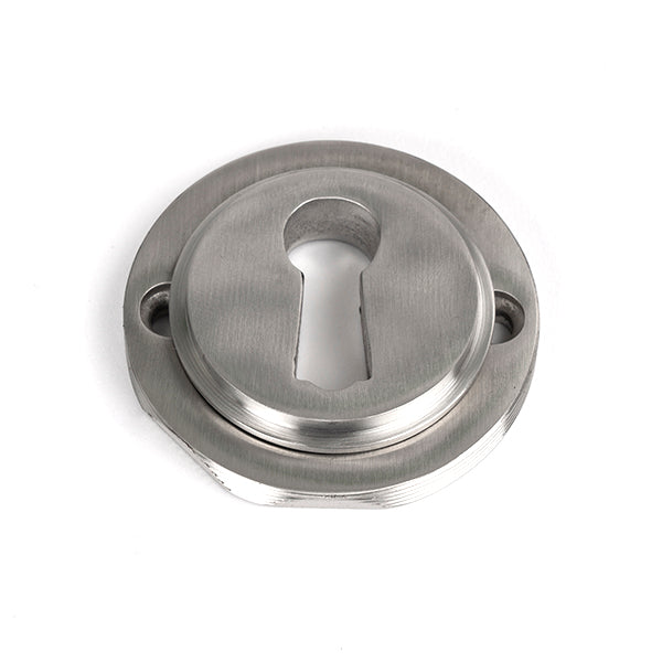 From The Anvil - Round Escutcheon (Plain) - Satin Marine SS (316) - 49864 - Choice Handles