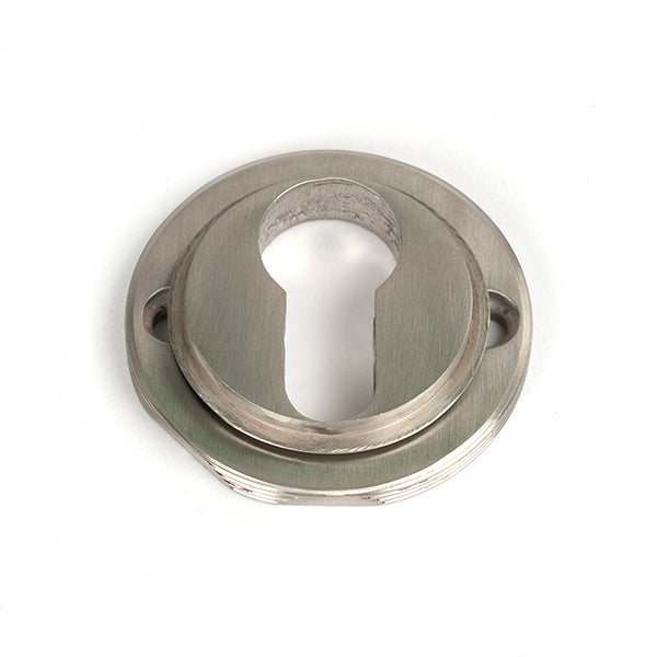 From The Anvil - Round Euro Escutcheon (Plain) - Satin Marine SS (316) - 49872 - Choice Handles