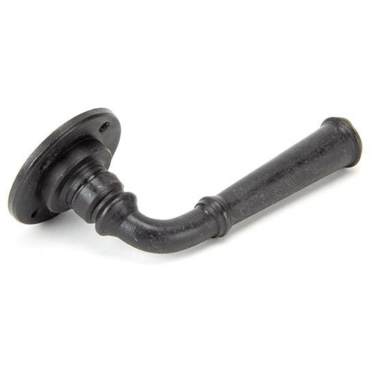 From The Anvil - Regency Lever on Rose Set - Unsprung - External Beeswax - 50096 - Choice Handles