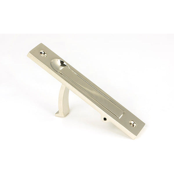 From The Anvil - 125mm x 25mm Edge Pull - Polished Nickel - 50168 - Choice Handles