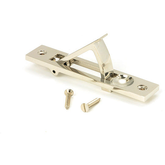 From The Anvil - 125mm x 25mm Edge Pull - Polished Nickel - 50168 - Choice Handles