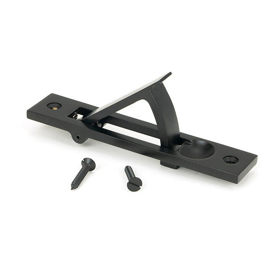 From The Anvil - 125mm x 25mm Edge Pull - Matt Black - 50222 - Choice Handles