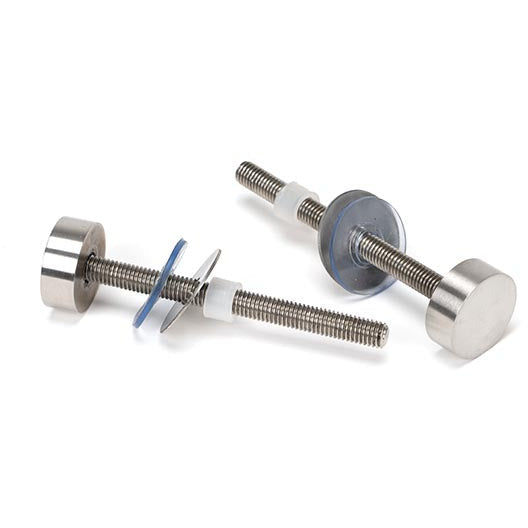 From The Anvil - 0.9m T Bar Handle Bolt Fix 32mm Diameter - Satin Marine SS (316) - 50228 - Choice Handles