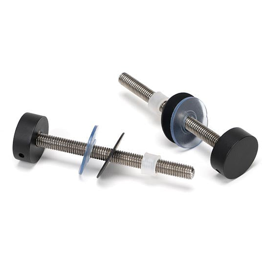 From The Anvil - 0.6m T Bar Handle Bolt Fix 32mm Diameter - Matt Black - 50255 - Choice Handles