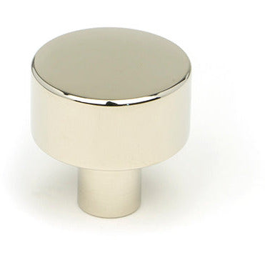From The Anvil - Kelso Cabinet Knob - 25mm (No Rose) - Polished Nickel - 50314 - Choice Handles
