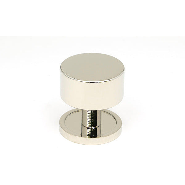 From The Anvil - Kelso Cabinet Knob - 32mm (Plain) - Polished Nickel - 50316 - Choice Handles
